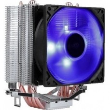 Вентилятор Cooler Aerocool Verkho 4 Lite 125W/ Intel 115*/AMD/ PWM / Blue LED/ Clip