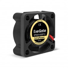 Вентиляторы Exegate EX295188RUS Вентилятор 5В DC ExeGate ExtraPower EP02510S2P-5 (25x25x10 мм, Sleeve bearing (подшипник скольжения), 2pin, 12000RPM, 26dBA)