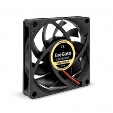 Вентиляторы Exegate EX295230RUS Вентилятор 12В DC ExeGate ExtraSilent ES07015S2P (70x70x15 мм, Sleeve bearing (подшипник скольжения), 2pin, 2000RPM, 18dBA)