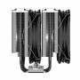 Вентиляторы PCCooler G6 BK  S115X/1200/1700/20XX /AM4/AM5 (TDP 250W, 2x130mm PWM FAN, 6 тепловых трубок 6мм, 400-1600RPM, 10-29dBa)