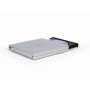 Устройство чтения-записи USB 2.0 Gembird DVD-USB-02-SV пластик, серебро 