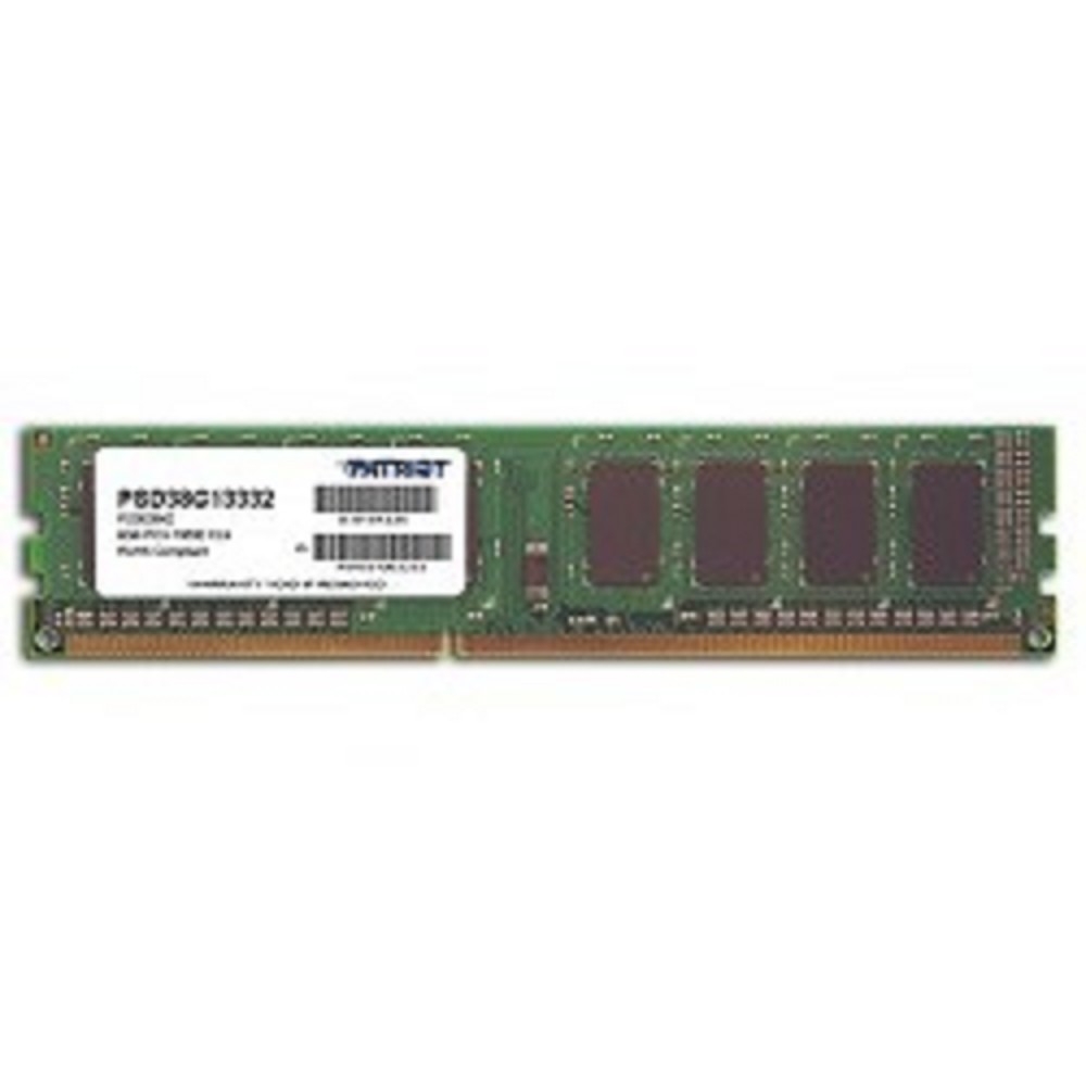 Модуль памяти Patriot DDR3 DIMM 8GB (PC3-10600) 1333MHz PSD38G13332