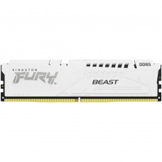 Модуль памяти Kingston 16GB 6000MT/s DDR5 CL40 DIMM FURY Beast White XMP KF560C40BW-16