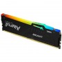 Модуль памяти Kingston 32GB 5600MT/s DDR5 CL40 DIMM FURY Beast RGB KF556C40BBA-32