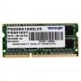 Модуль памяти Patriot DDR3 SODIMM 8GB PSD38G1600L2S (PC3-12800, 1600MHz, 1.35V)