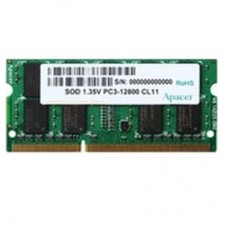 Модуль памяти Apacer DDR3 SODIMM 4GB DV.04G2K.KAM PC3-12800, 1600MHz, 1.35V