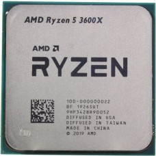 Процессор CPU AMD Ryzen 5 3600X OEM (100-000000022) {3.8GHz up to 4.4GHz/6x512Kb+32Mb, 6C/12T, Matisse, 7nm, 95W, unlocked, AM4}