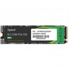 накопитель Накопитель SSD Apacer М.2 2280 AS2280P4 PCIe Gen3x2 with NVMe 480GB <AP480GAS2280P4-1> 3D TLC
