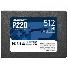 носитель информации Patriot SSD 512Gb P220 P220S512G25 {SATA 3.0}