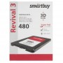накопитель Smartbuy SSD 480Gb Revival 3 SB480GB-RVVL3-25SAT3 {SATA3.0, 7mm}