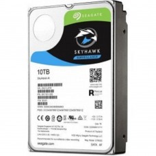Жесткий диск 10TB Seagate SkyHawk (ST10000VE0008) {SATA 6 Гбит/с, 7200 rpm, 256 mb buffer, для видеонаблюдения}
