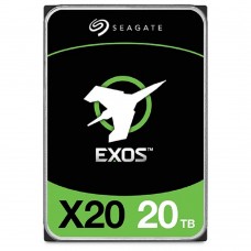 Жесткий диск 20TB Seagate Exos X20 (ST20000NM007D) {SATA 6Gb/s, 7200 rpm, 256mb buffer, 3.5