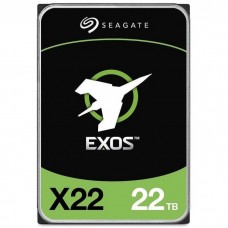 Жесткий диск 22TB Seagate Exos X22 (ST22000NM000E) {SAS 12Gb/s, 7200 rpm, 512mb buffer, 3.5