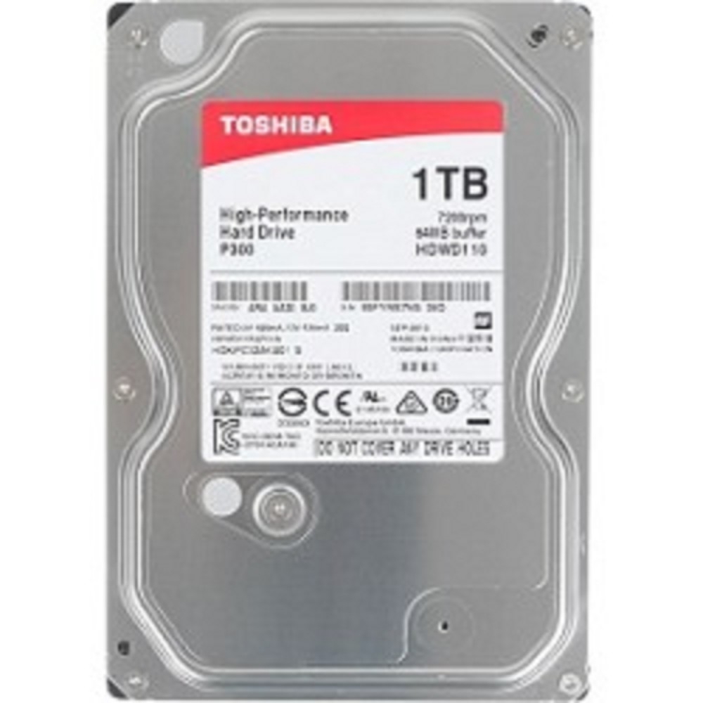 Жесткий диск 1TB Toshiba (HDWD110UZSVA) P300 {SATA 3, 7200 rpm, 64Mb buffer, 3.5