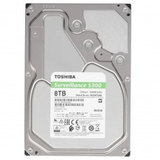 Жесткий диск 8TB Toshiba Surveillance S300 (HDWT380UZSVA) {SATA 6.0Gb/s, 7200 rpm, 256Mb buffer, 3.5