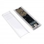 Контейнер для HDD Gembird EEM2-NVME-2 Внешний корпус USB 3.1 для M2 NVME порт Type-С, пластик, прозрачный