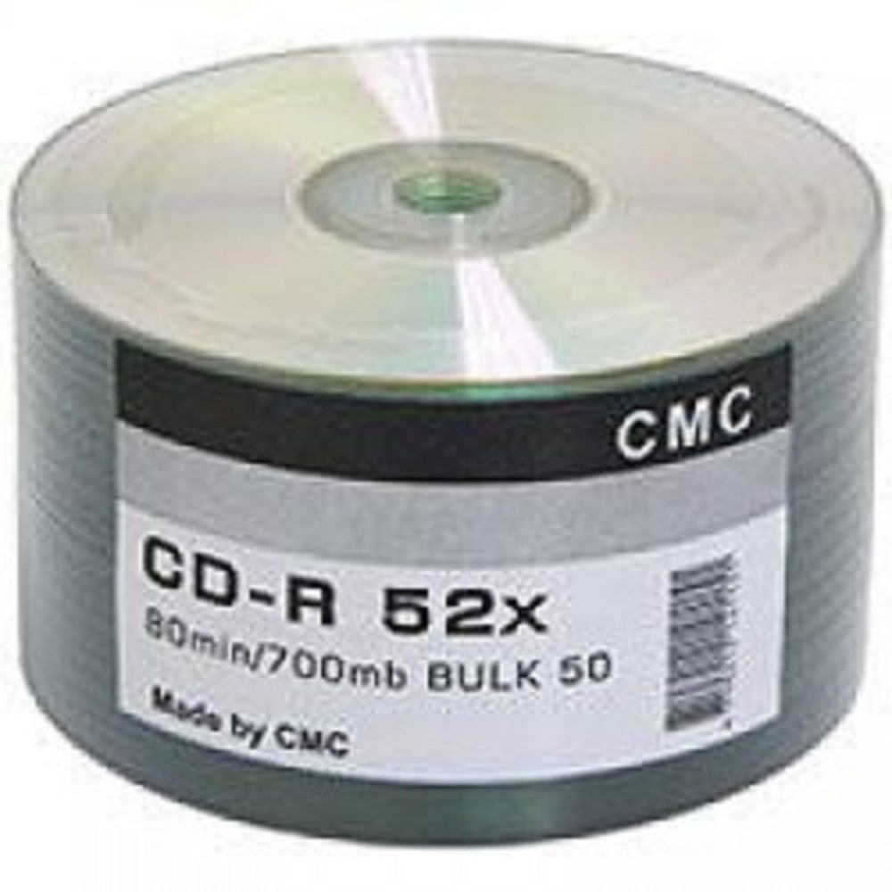 Диск Диски CMC CD-R 80 52x Bulk/50