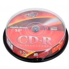 Диск Диски VS CD-R 80 52x CB/10 (VSCDRCB1001)      