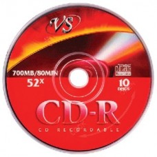 Диск Диски VS CD-R 80 52x конверт/5 (VSCDRK501)
