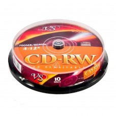 Диск VS CD-RW 80 4-12x CB/10 (VSCDRWCB1001)