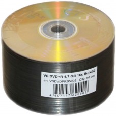 Диск Диски VS DVD+R 4,7 GB 16x Bulk/50 (620502)