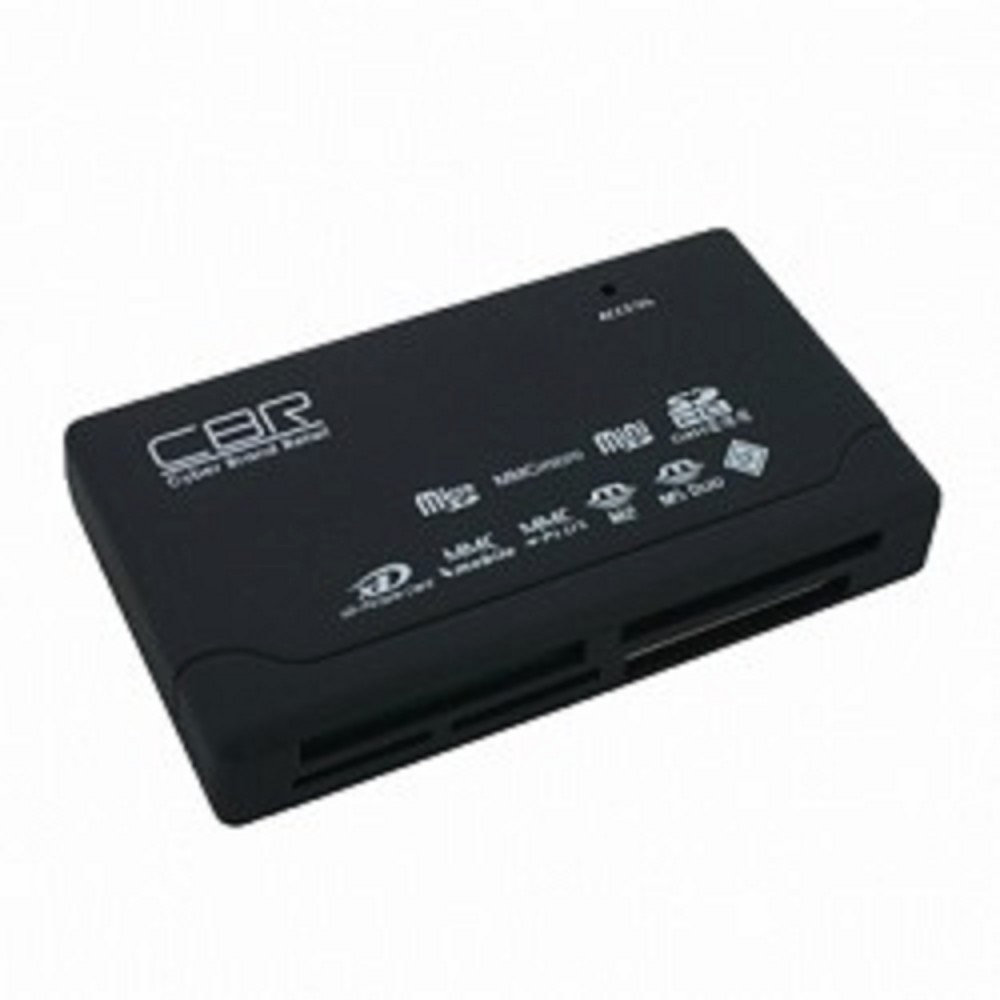 Устройство считывания USB 2.0 Card reader CBR CR-455, All-in-one, USB 2.0, SDHC 