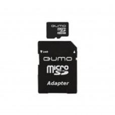 Карта памяти  Micro SecureDigital 8Gb QUMO QM8GMICSDHC10U1 {MicroSDHC Class 10, SD adapter, UHS-I}