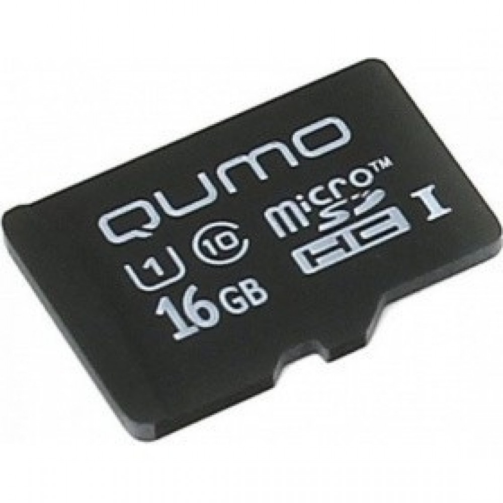 Карта памяти  Micro SecureDigital 16Gb QUMO QM16GMICSDHC10U1NA {MicroSDHC Class 10 UHS-I}