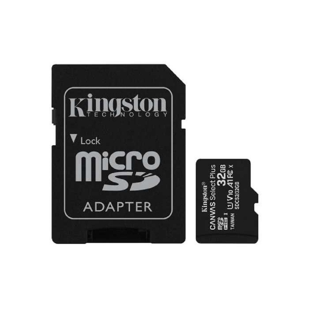 Карта памяти  Micro SecureDigital 32Gb Kingston SDCS2/32GB {MicroSDHC Class 10 UHS-I, SD adapter}