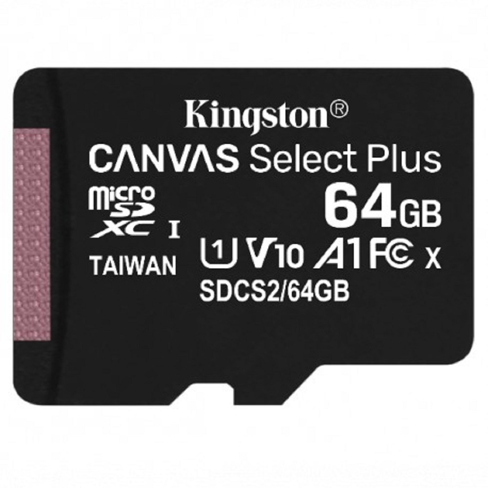 Карта памяти  Micro SecureDigital 64Gb Kingston SDCS2/64GBSP {MicroSDHC Class 10 UHS-I}