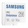 Карта памяти  Micro SecureDigital 256GB Samsung PRO ENDURANCE (40/100 Mb/s, adapter) (MB-MJ256KA/APC)