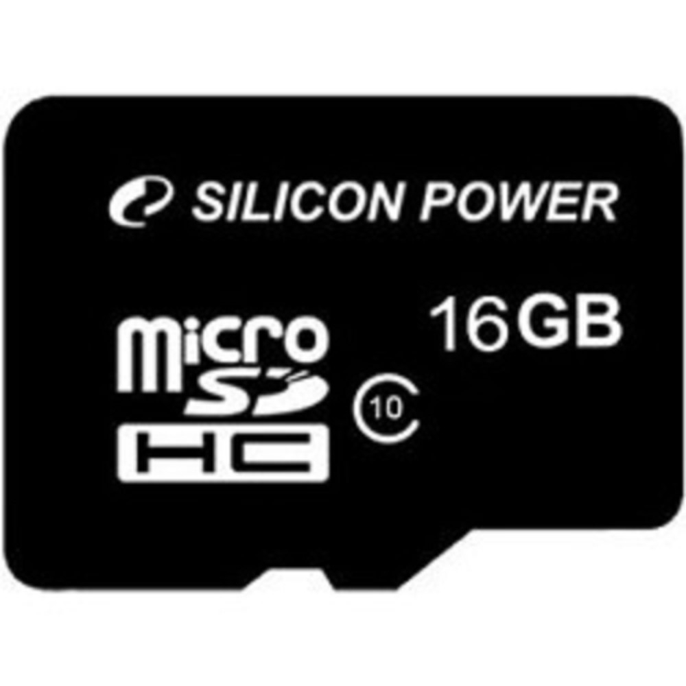 Карта памяти  Micro SecureDigital 16Gb Silicon Power SP016GBSTH010V10 {MicroSDHC Class 10}