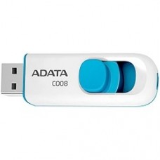 Носитель информации A-DATA Flash Drive 32Gb C008 AC008-32G-RWE {USB2.0, белый}