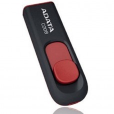 Носитель информации A-DATA Flash Drive 16Gb С008 AC008-16G-RKD {USB2.0, Black-Red}