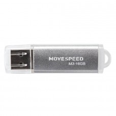 носитель информации Move Speed USB  16GB M3 серебро (M3-16G) (174356)