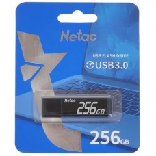 Носитель информации Netac USB Drive 256GB U351 USB3.0, aluminum alloy housing NT03U351N-256G-30BK