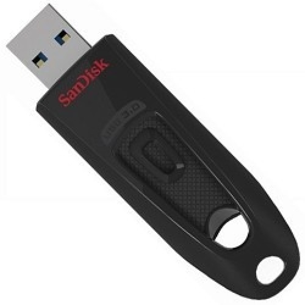 носитель информации SanDisk USB Drive 64Gb CZ48 Ultra SDCZ48-064G-U46 {USB3.0, Black}  