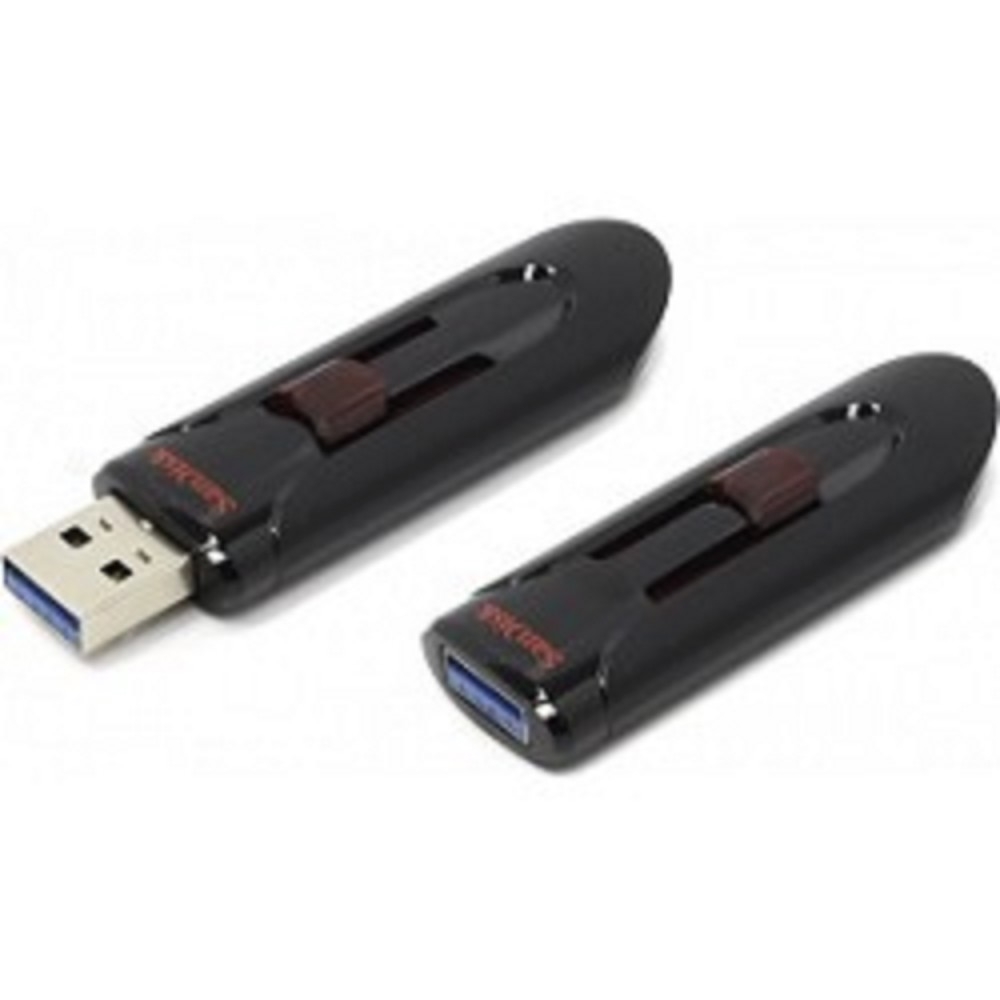 носитель информации SanDisk USB Drive 64Gb Cruzer Glide SDCZ600-064G-G35 {USB3.0, Black}  