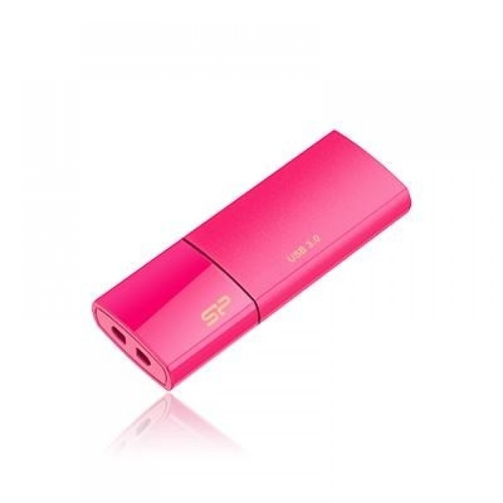 Носитель информации Флеш накопитель 64Gb Silicon Power Blaze B05, USB 3.0, Розовый