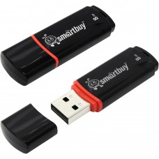 Носитель информации Smartbuy USB Drive 8Gb Crown Black SB8GBCRW-K