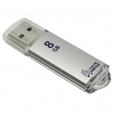 Носитель информации Smartbuy USB Drive 8Gb V-Cut series Silver SB8GBVC-S