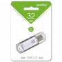 Носитель информации Smartbuy USB Drive 32Gb V-Cut series Silver SB32GBVC-S