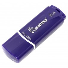 Носитель информации Smartbuy USB Drive 8GB Crown Blue (SB8GBCRW-Bl) 