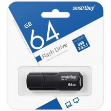 Носитель информации Smartbuy USB Drive 64GB CLUE Black (SB64GBCLU-K3) UFD 3.0/3.1