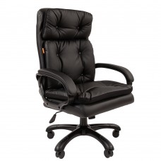 Офисные кресла Офисное кресло Chairman 442 экопремиум черный (черный пластик) (7127984)