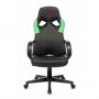 Офисное кресло или стул Кресло игровое Бюрократ ZOMBIE RUNNER черный/зеленый искусственная кожа крестовина пластик 1456782