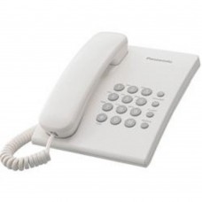 Телефон Panasonic KX-TS2350RUW (белый) {повтор номера, регул-ка громкости, кр.на стену}