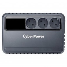 ИБП CyberPower BU600E ИБП {Line-Interactive, 600VA/360W (3 EURO)}