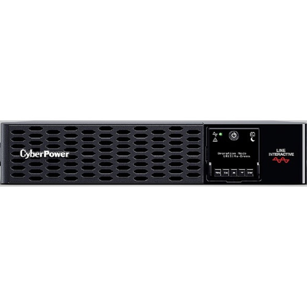 ИБП CyberPower PR2200ERTXL2U ИБП {Line-Interactive, 2200VA/2200W USB/RS-232/EPO/Dry/SNMPslot (IEC C13 x 6, IEC C19 x 2) (12V / 9AH х 4) NEW}