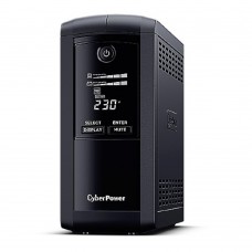 ИБП CyberPower VP1000ELCD ИБП {Line-Interactive, Tower, 1000VA/550W USB/RS-232/RJ11/45  (4 EURO)}